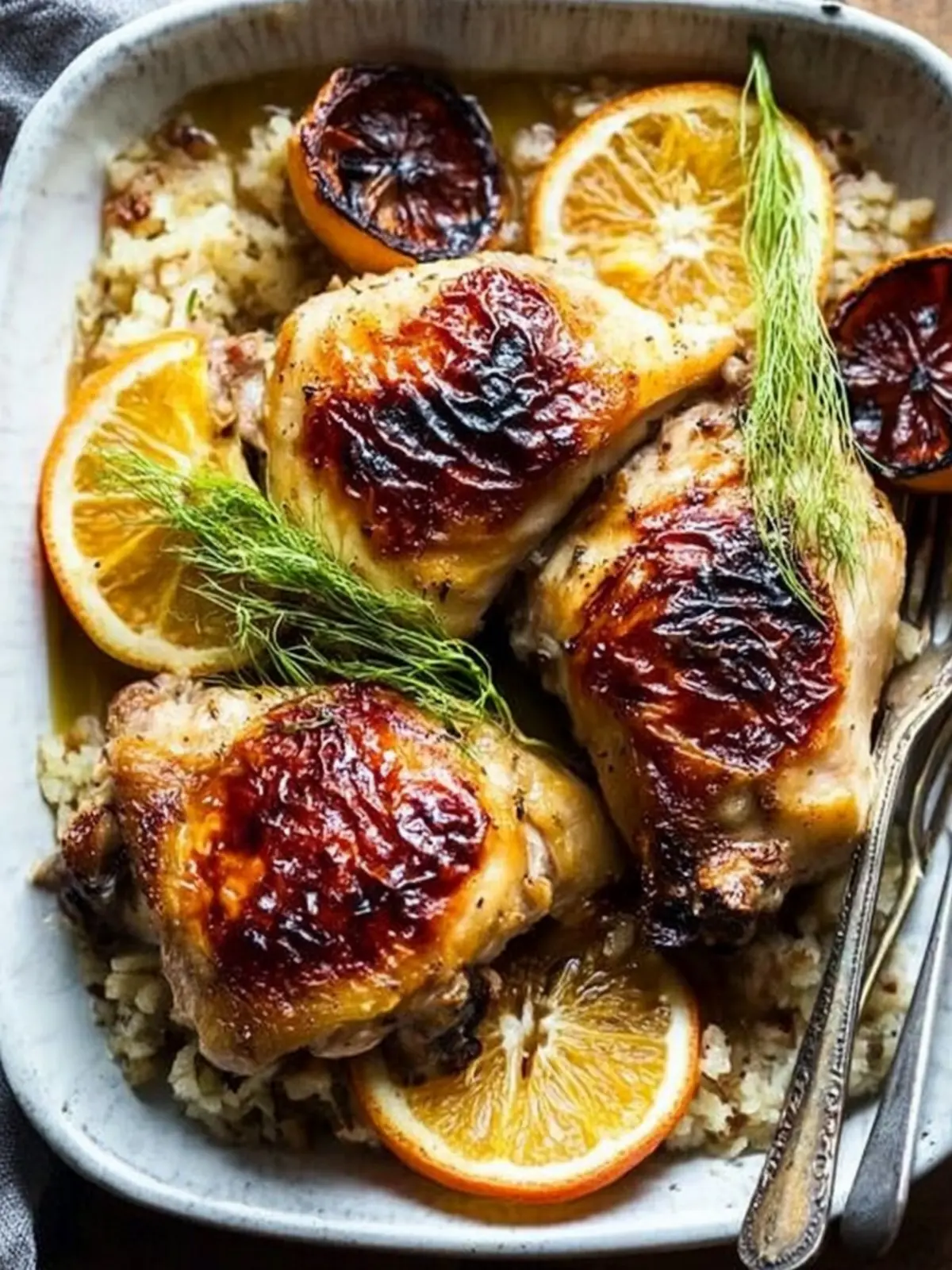 Savory Oven-Roasted Orange Chicken with Fennel Delight 5 Oven-Roasted Orange Chicken with Fennel