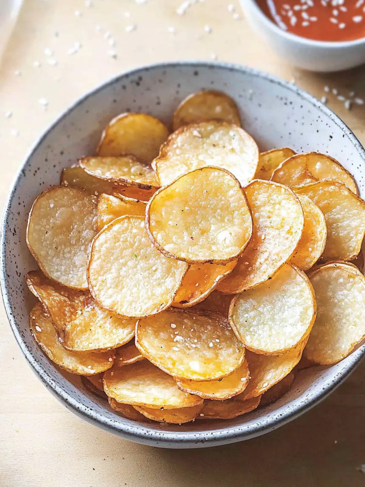 Crispy Oven Baked Potato Chips You’ll Make Again and Again 3 Oven Baked Potato Chips