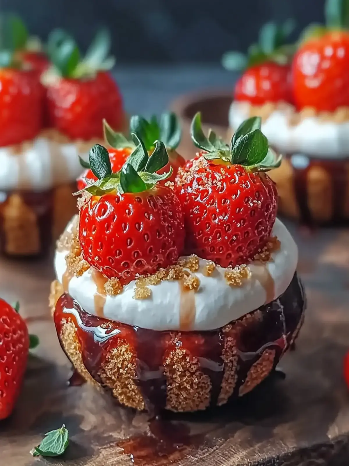 Cheesecake Stuffed Strawberries: A No-Bake Delightful Treat 3 Cheesecake Stuffed Strawberries