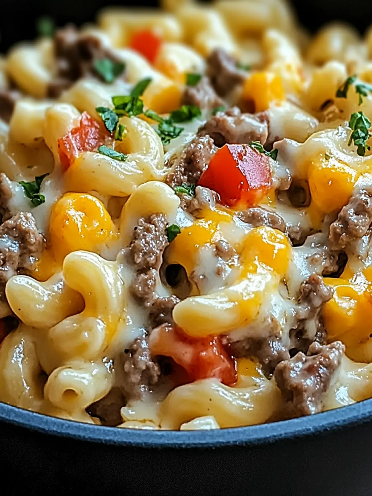 High-Protein Creamy Philly Cheesesteak Mac & Cheese Bliss 5 High-Protein Creamy Philly Cheesesteak Mac & Cheese
