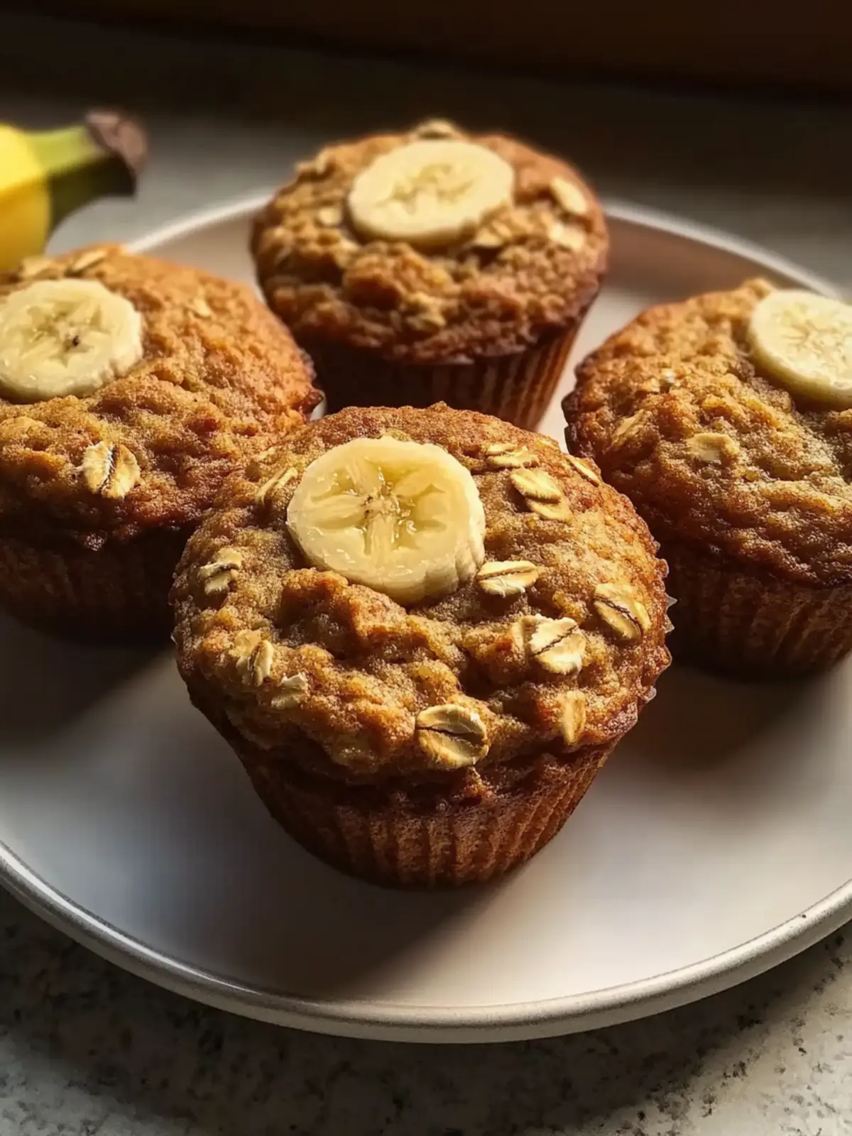 Guilt-Free Banana Oatmeal Muffins You’ll Love Every Bite 2 Banana Oatmeal Muffins