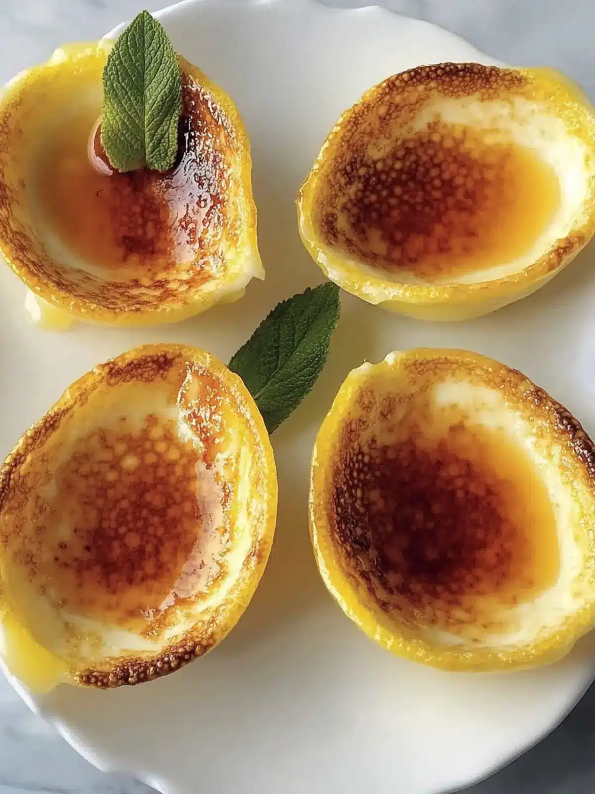 Lemon Posset Brûlée: Easy 4-Ingredient Dessert Magic 5 Lemon Posset Brûlée