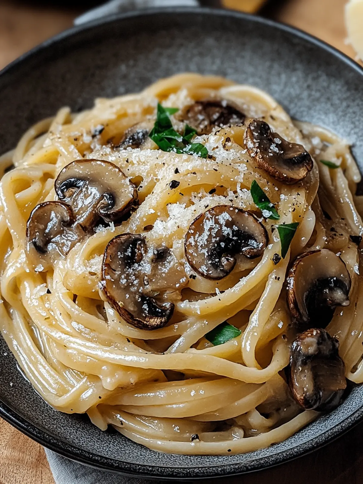 Creamy Caramelized Leek and Mushroom Gruyere Pasta Delight 2 Caramelized Leek and Mushroom Gruyere Pasta