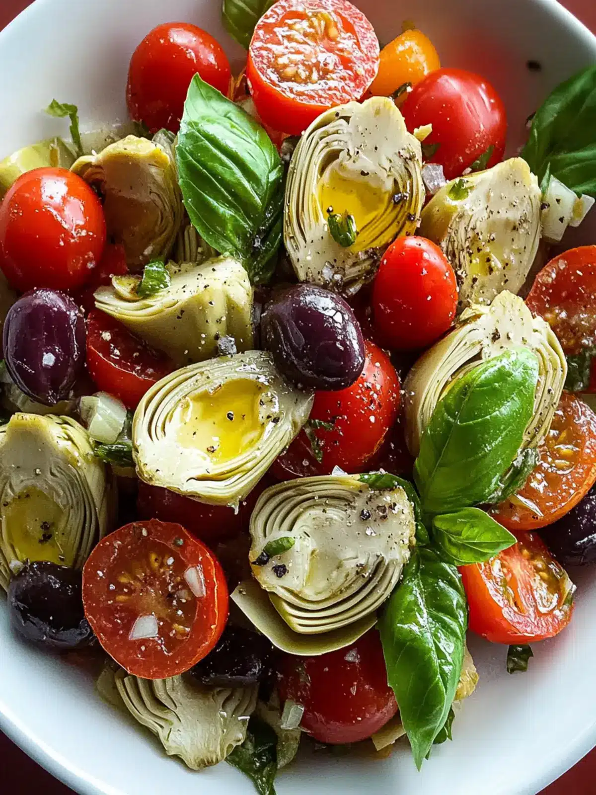 Tuscan Artichoke Tomato Salad: A Flavorful Summer Stunner 3 Tuscan Artichoke Tomato Salad