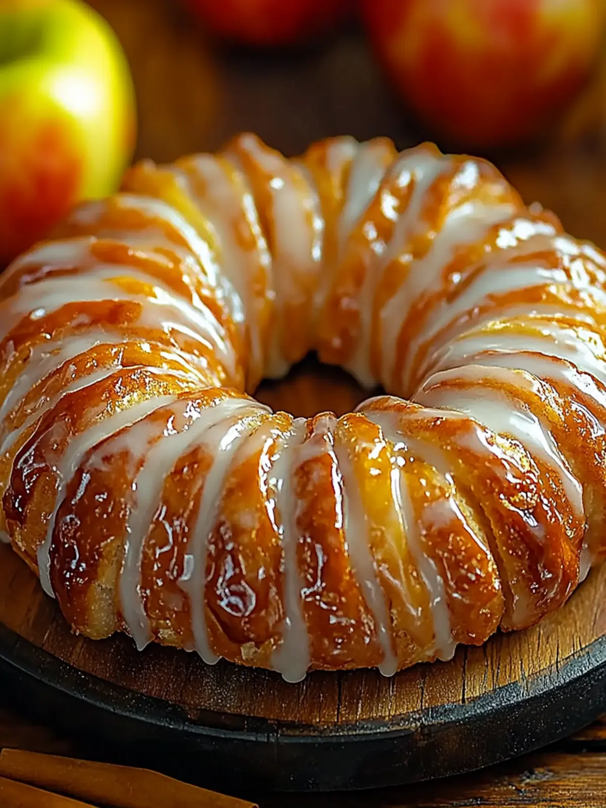 Irresistible Apple Kringle with Vanilla Glaze You’ll Love 2 Apple Kringle with Vanilla Glaze