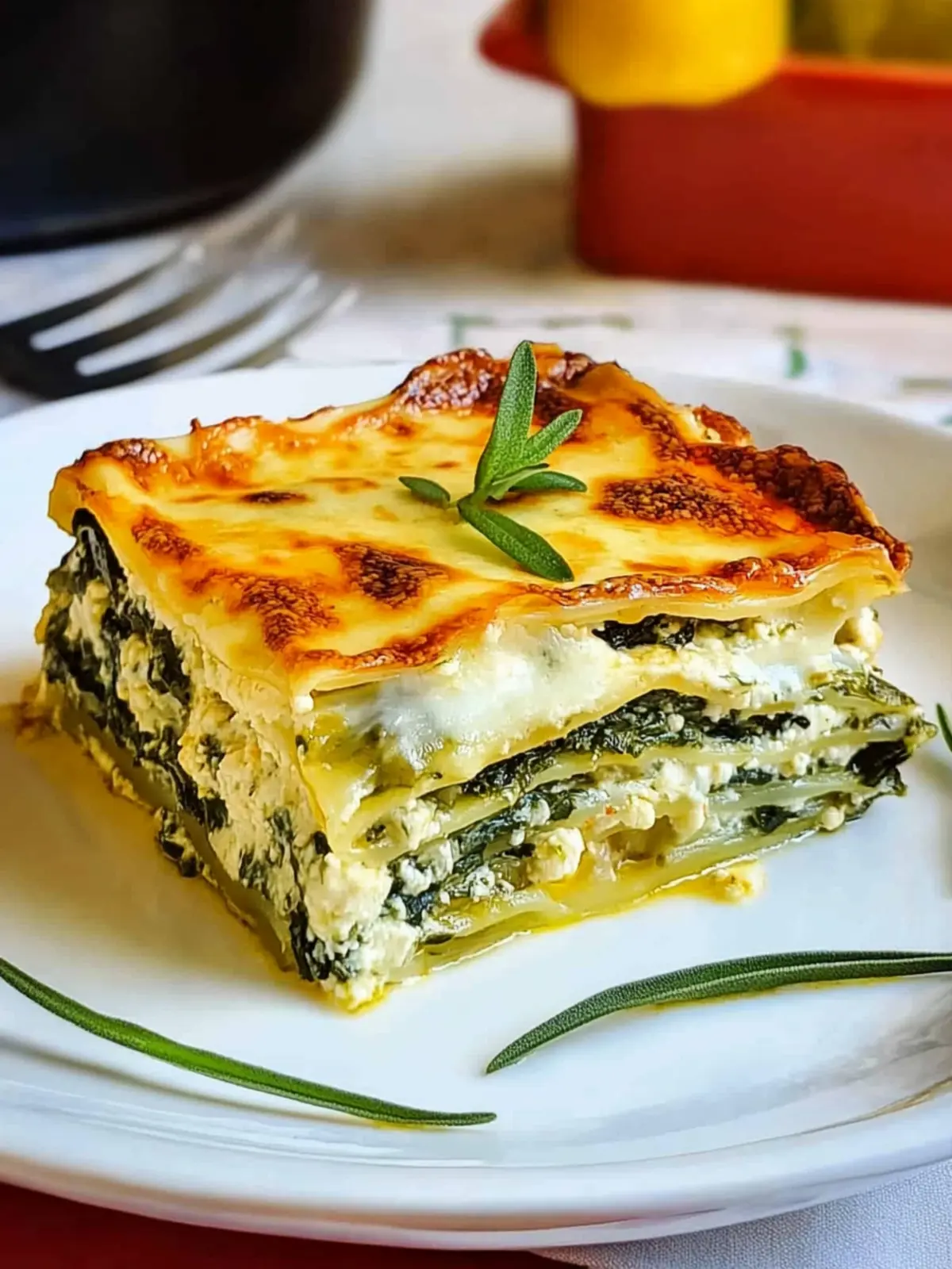Mouthwatering Spanakopita Lasagna: A Cozy Spin on Classic Dish 4 Spanakopita Lasagna