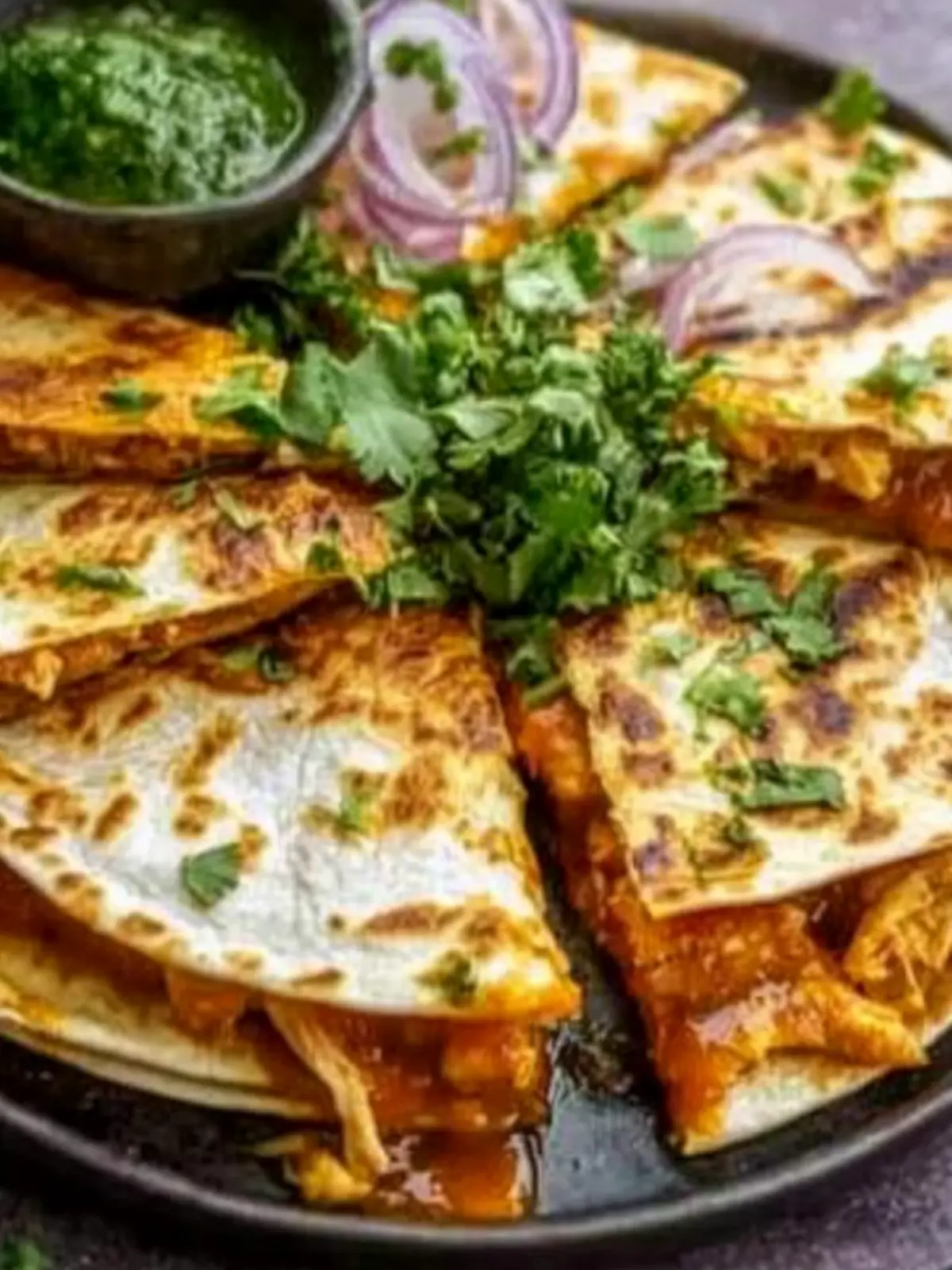 BBQ Chicken Quesadillas