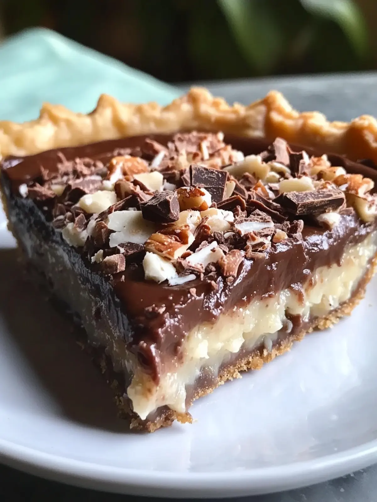No-Bake German Chocolate Pie: Effortless Indulgence for All 4 No-Bake German Chocolate Pie
