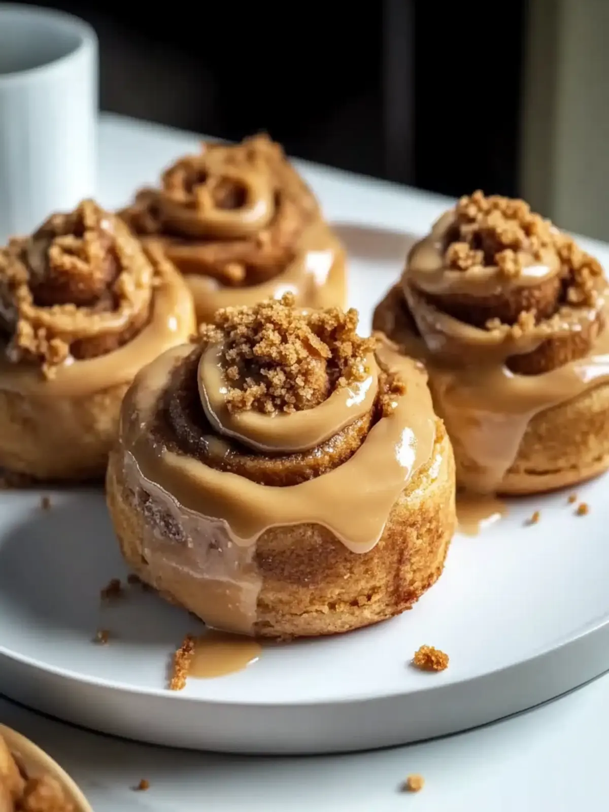 Melt-in-Your-Mouth Biscoff Cookie Butter Cinnamon Rolls 4 Biscoff Cookie Butter Cinnamon Rolls