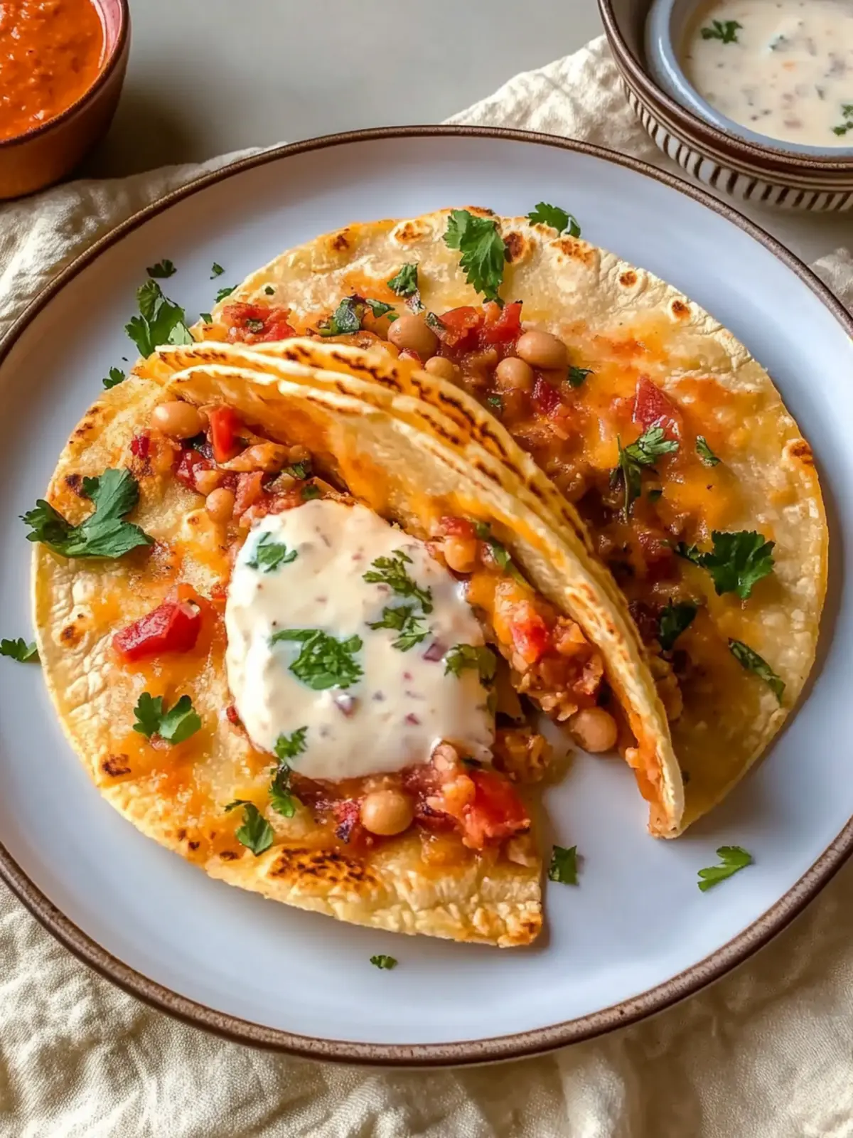 Savory Buffalo White Bean Tacos in Just 20 Minutes 4 Buffalo White Bean Tacos