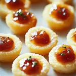 Cheesy Thumbprint Appetizers with Hot Pepper Jelly