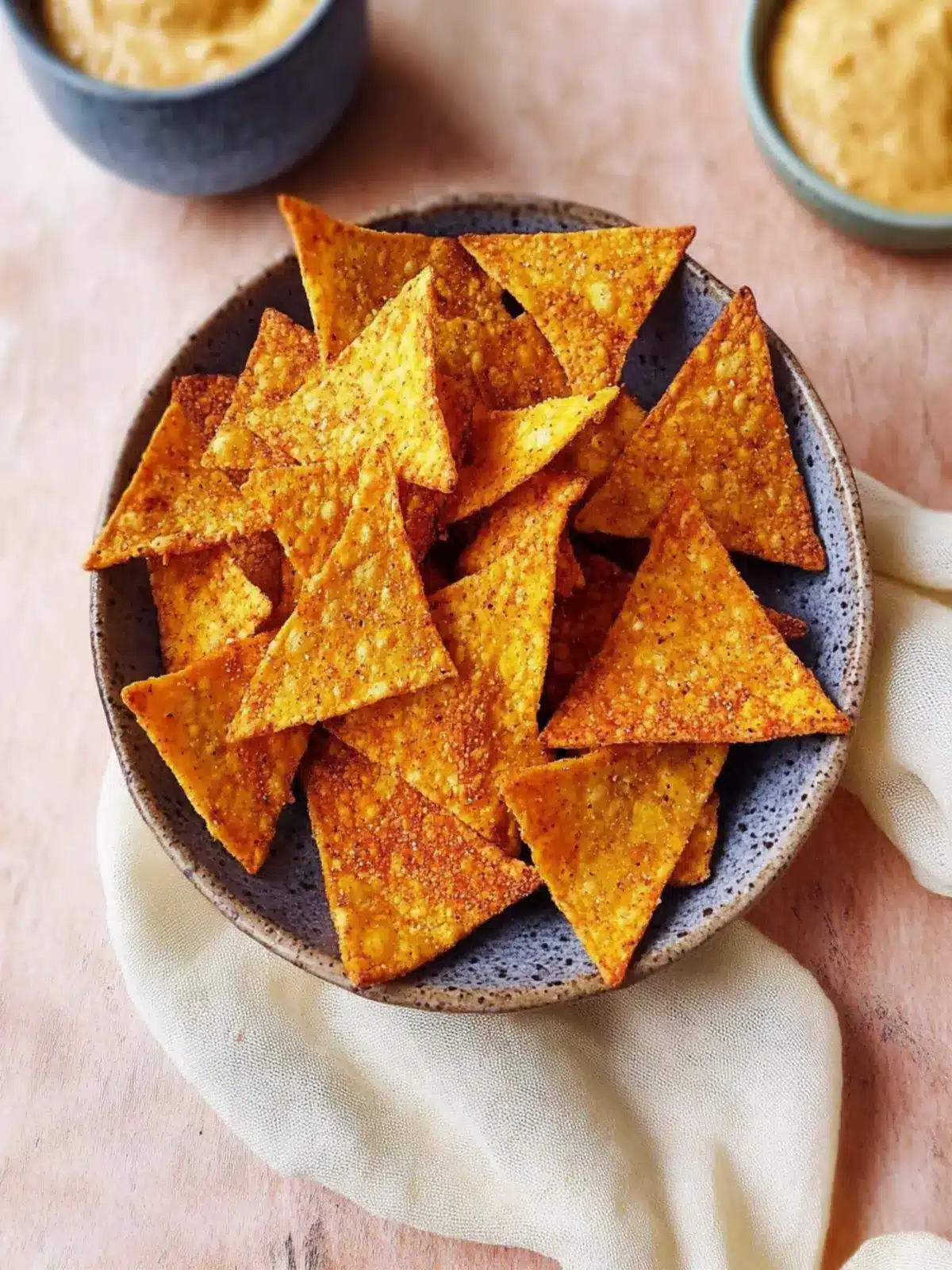 Crunchy Homemade Doritos: Guilt-Free Tortilla Chips Recipe 5 Homemade Doritos (Tortilla Chips)