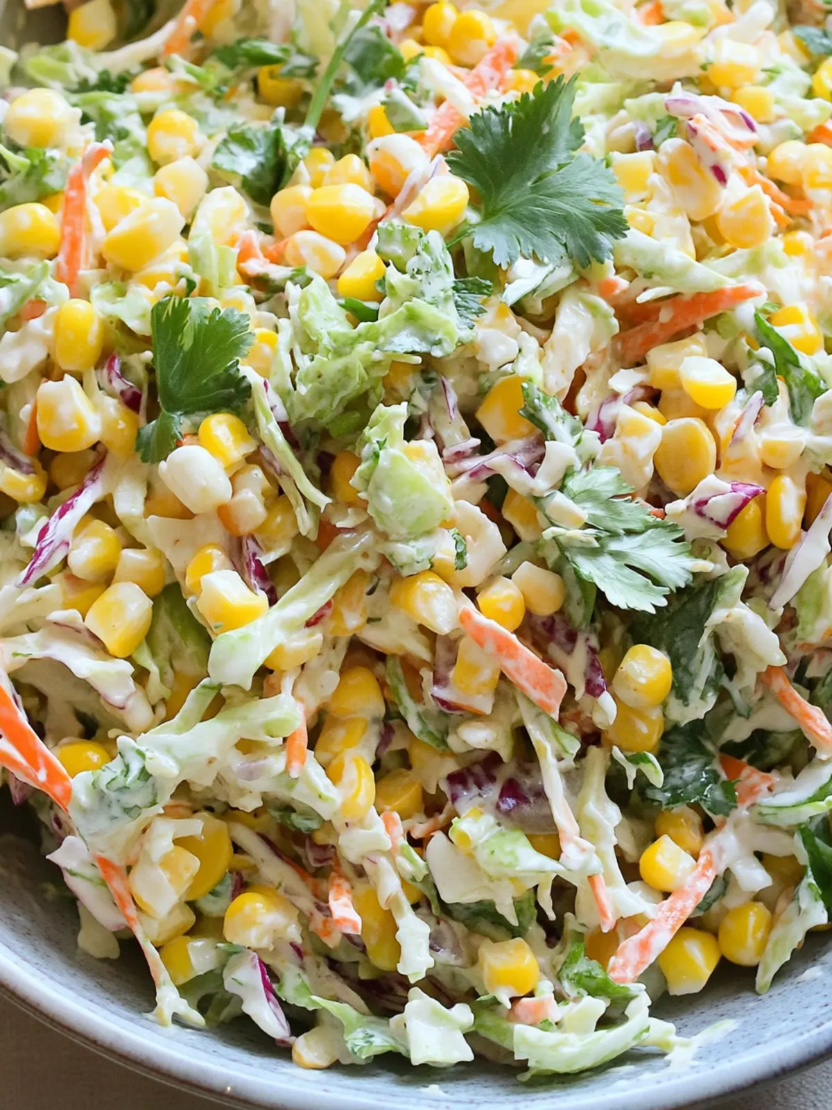 Spicy Corn Slaw