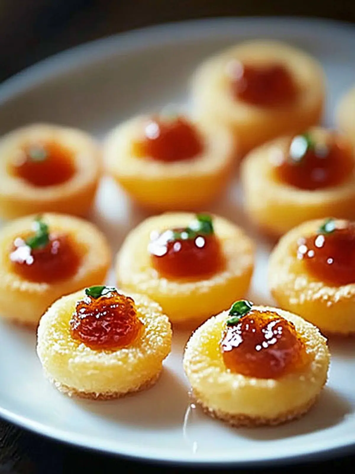 Cheesy Thumbprint Appetizers with Hot Pepper Jelly Delight 4 Cheesy Thumbprint Appetizers with Hot Pepper Jelly