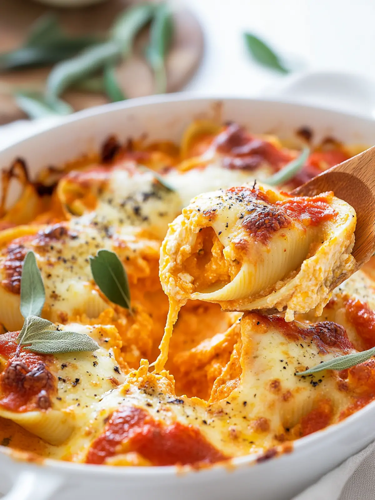 Irresistible Creamy Pumpkin Ricotta Stuffed Shells Recipe 3 Creamy Pumpkin Ricotta Stuffed Shells