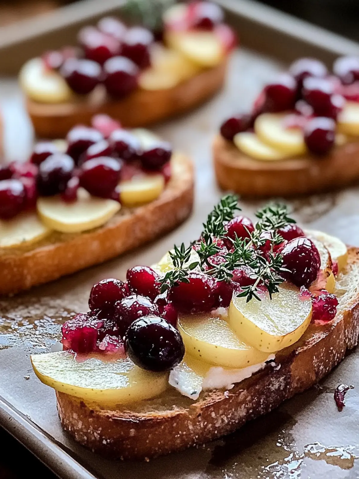 Cranberry Apple Brie Crostini: Your Go-To Holiday Delight 5 Cranberry Apple Brie Crostini