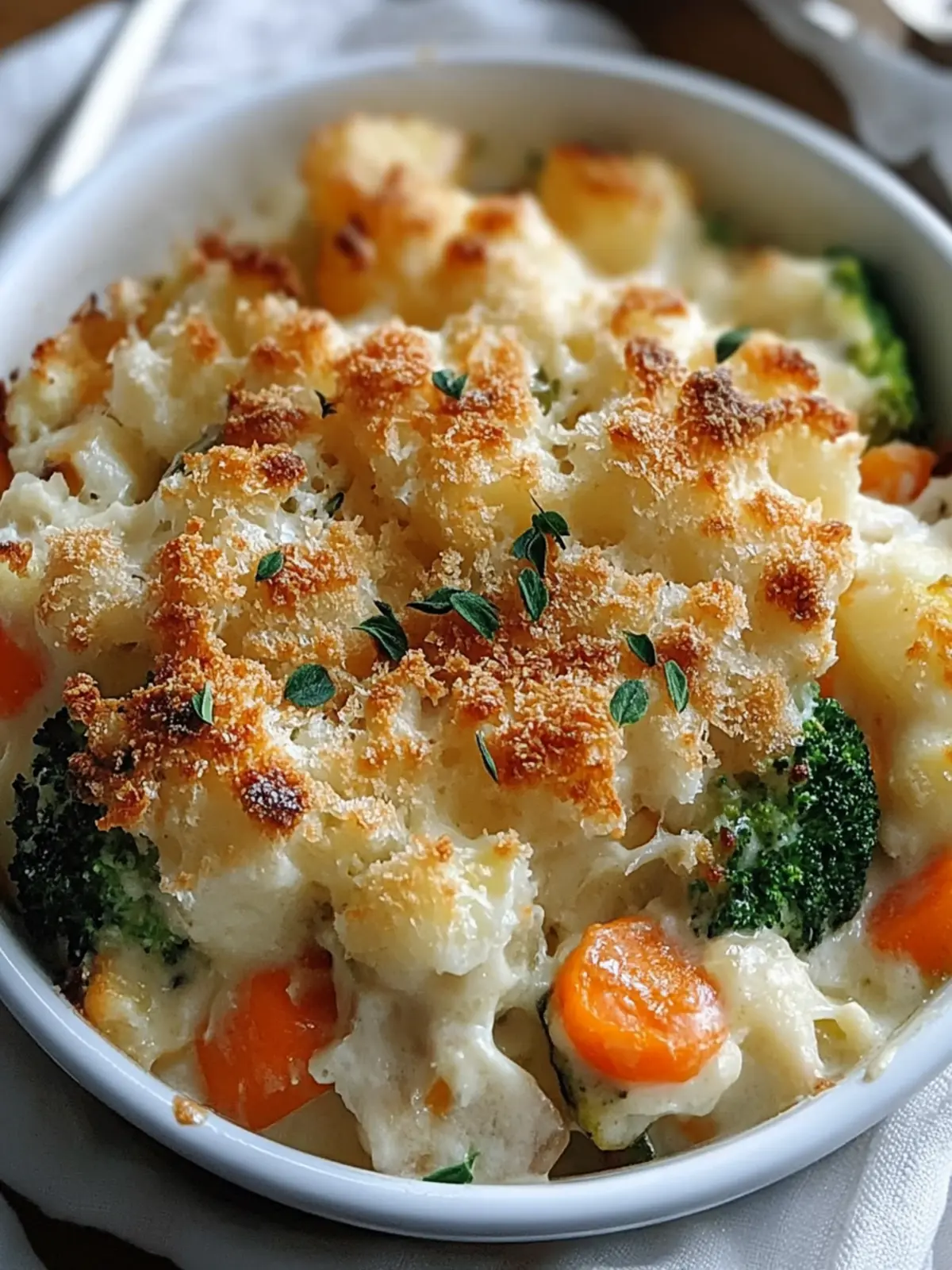 Cozy Creamy Winter Vegetable Casserole for Comforting Nights 2 Creamy Winter Vegetable Casserole