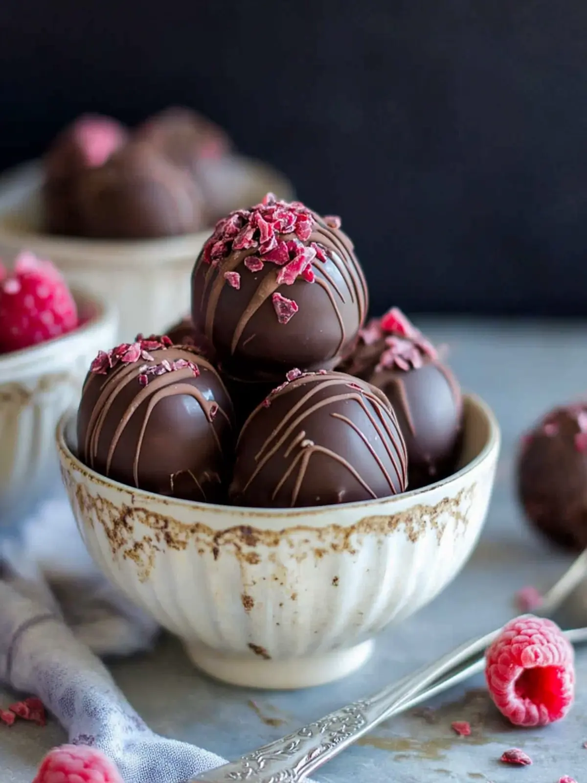 Decadent Raspberry Chocolate Truffles That Wow Every Time 4 Raspberry Chocolate Truffle