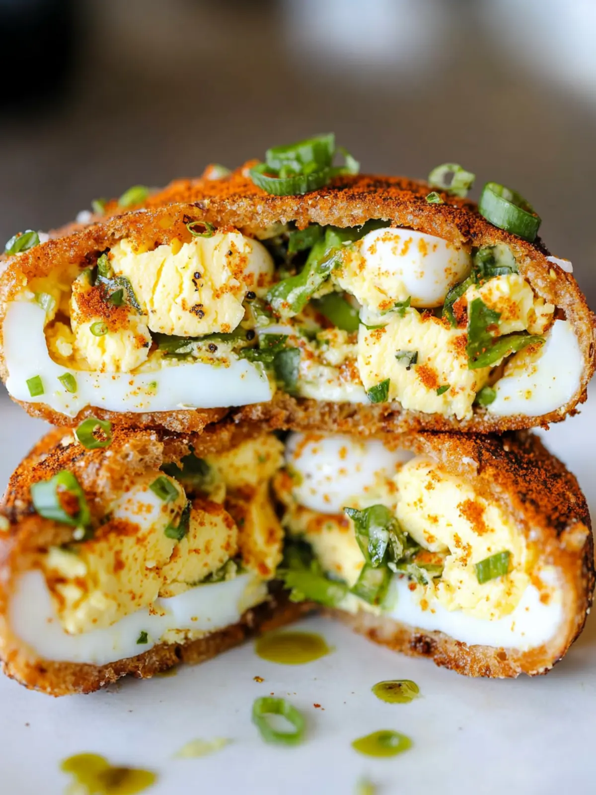 Crispy Egg Salad Toast: A Flavorful Upgrade to Lunch 3 Crispy Egg Salad