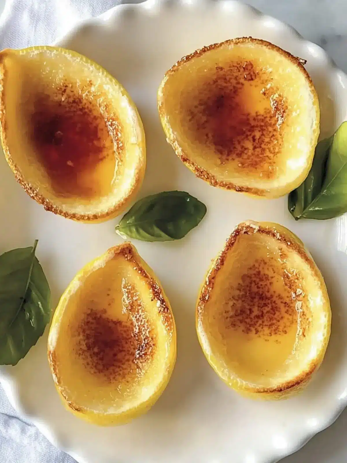 Lemon Posset Brûlée: Easy 4-Ingredient Dessert Magic 3 Lemon Posset Brûlée