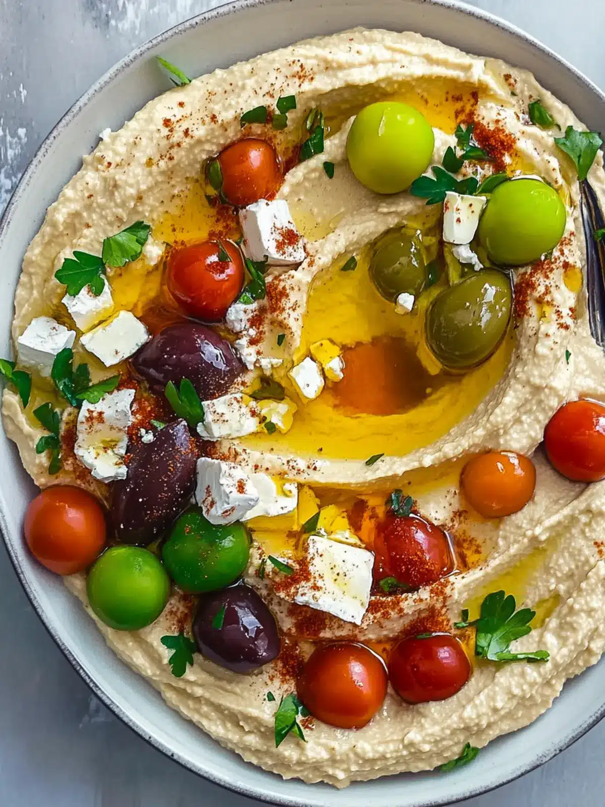 Greek Style Loaded Hummus: Your Ultimate Summer Delight 2 Greek Style Loaded Hummus