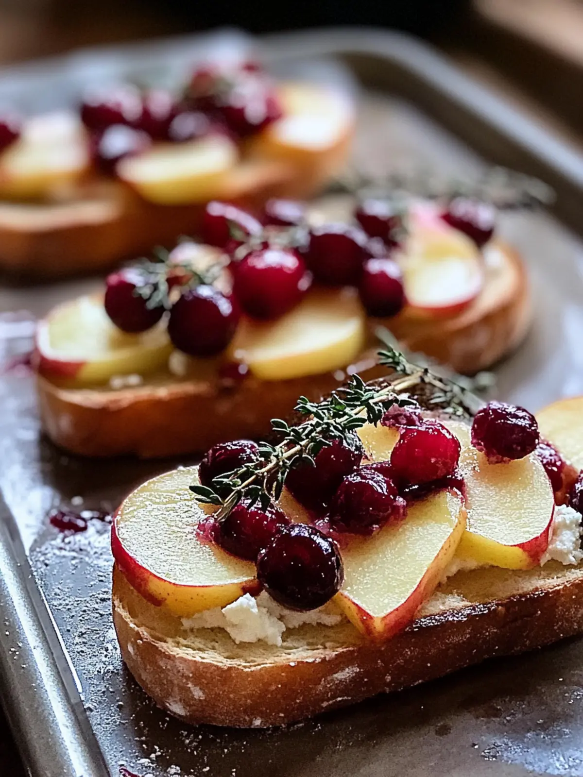 Cranberry Apple Brie Crostini: Your Go-To Holiday Delight 4 Cranberry Apple Brie Crostini