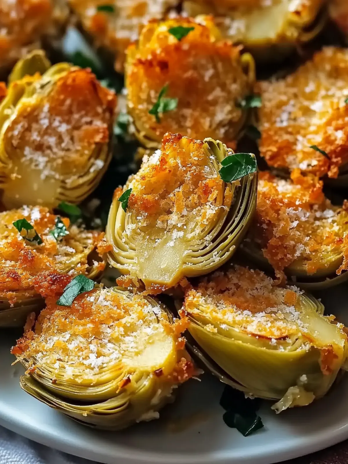 Deliciously Crispy Parmesan Artichoke Hearts in Minutes 4 Crispy Parmesan Artichoke Hearts