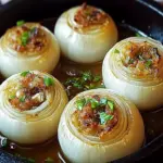Delicious Stuffed Onions: A Flavorful Twist on Comfort Food 2 Stuffed Onions