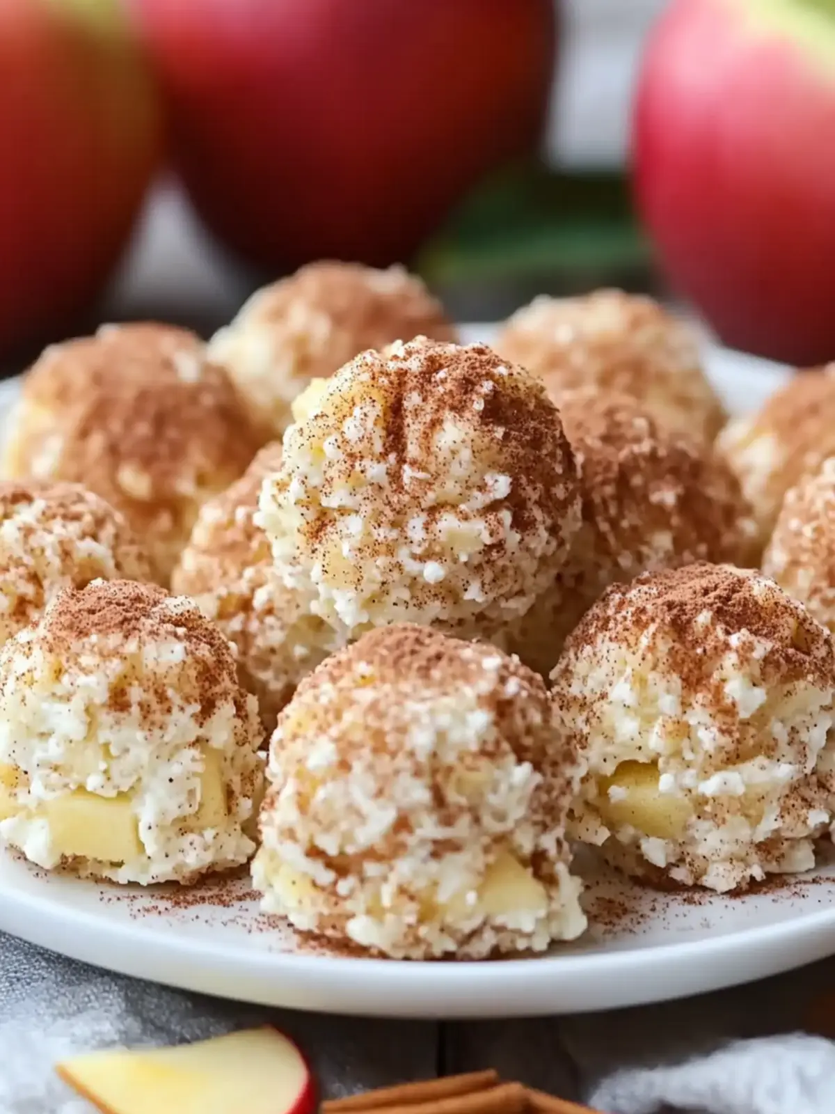 Cinnamon Apple Cottage Cheese Bites: A Healthy Snack Delight 2 Cinnamon Apple Cottage Cheese Bites