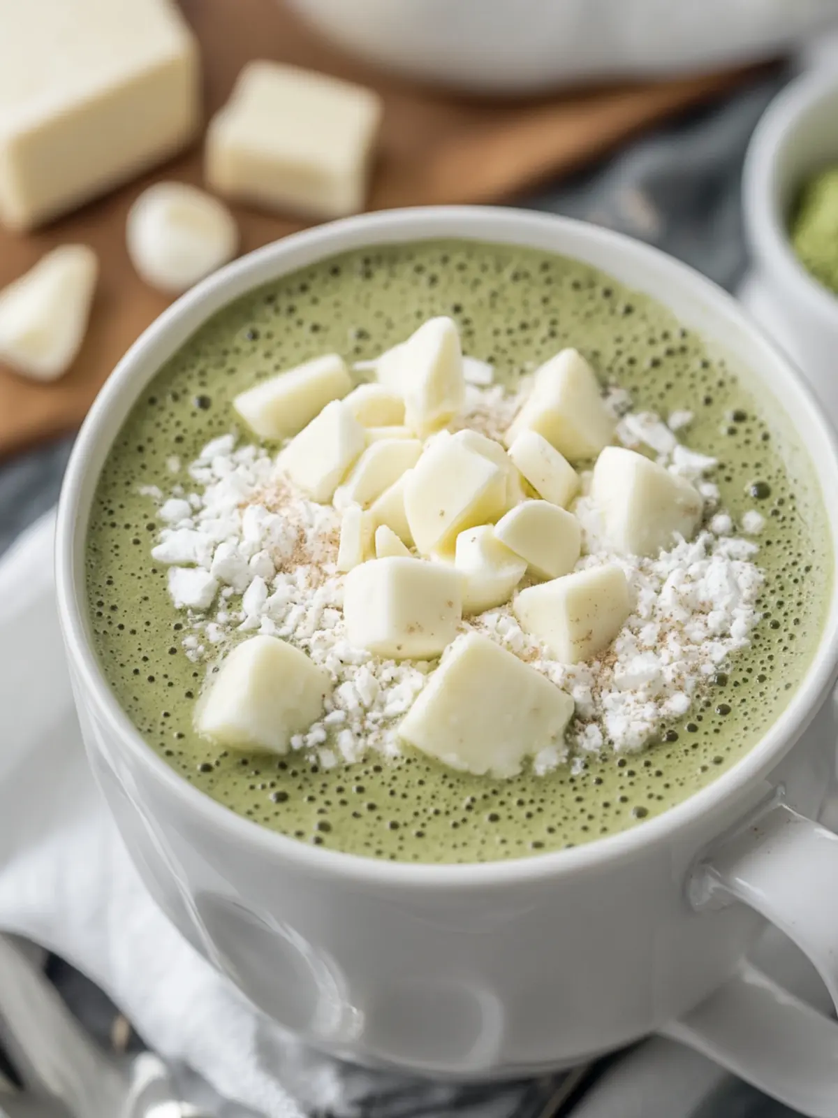 Cozy Up with Matcha White Hot Chocolate Bliss 5 Matcha White Hot Chocolate