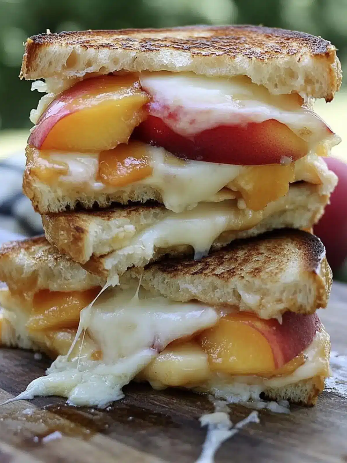 Peach & Brie Grilled Cheese: Your New Favorite Summer Bite 3 Peach & Brie Grilled Cheese