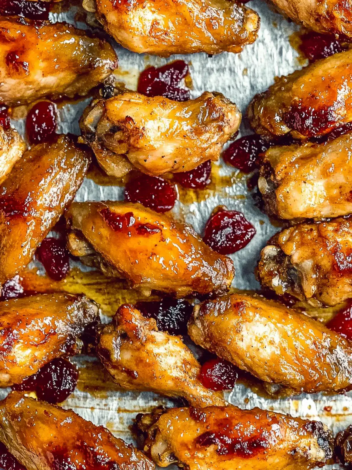 Cranberry Chicken Wings