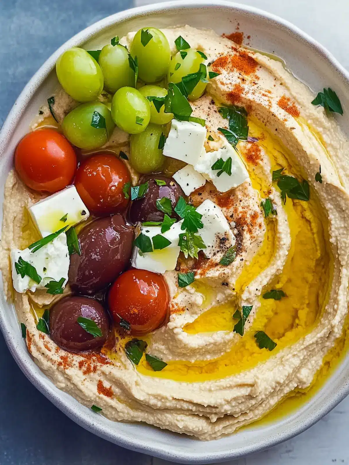 Greek Style Loaded Hummus: Your Ultimate Summer Delight 5 Greek Style Loaded Hummus