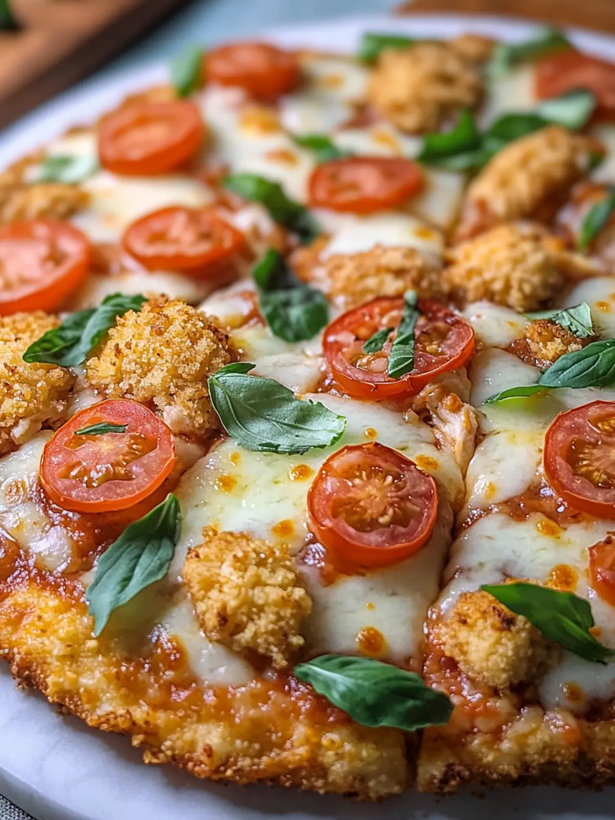 Chicken Crust Pizza: Guilt-Free Flavor Explosion Awaits! 4 Chicken Crust Pizza