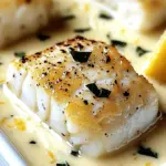 Baked Cod in Coconut Lemon Cream Sauce for a Quick Dinner Delight 3 Baked Cod in Coconut Lemon Cream Sauce