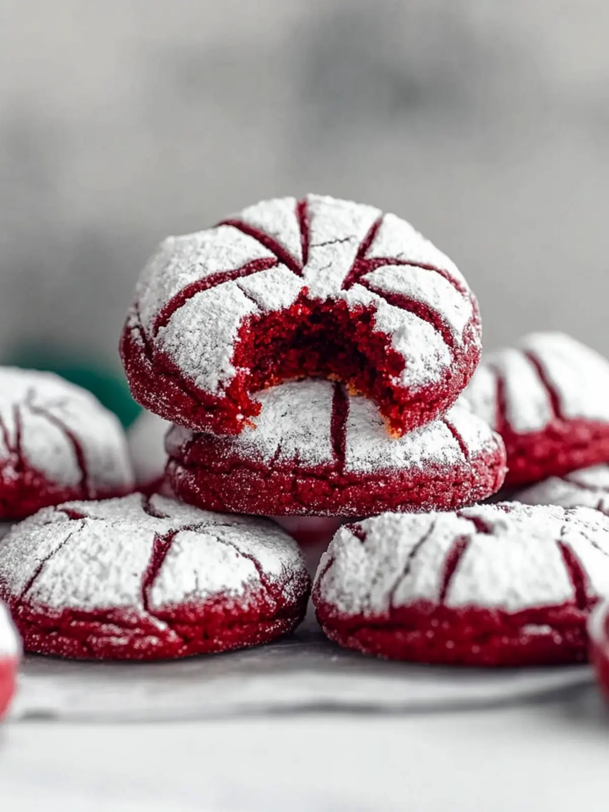 Decadent Red Velvet Crinkle Cookies That Wow Every Time 5 Red Velvet Crinkle Cookie