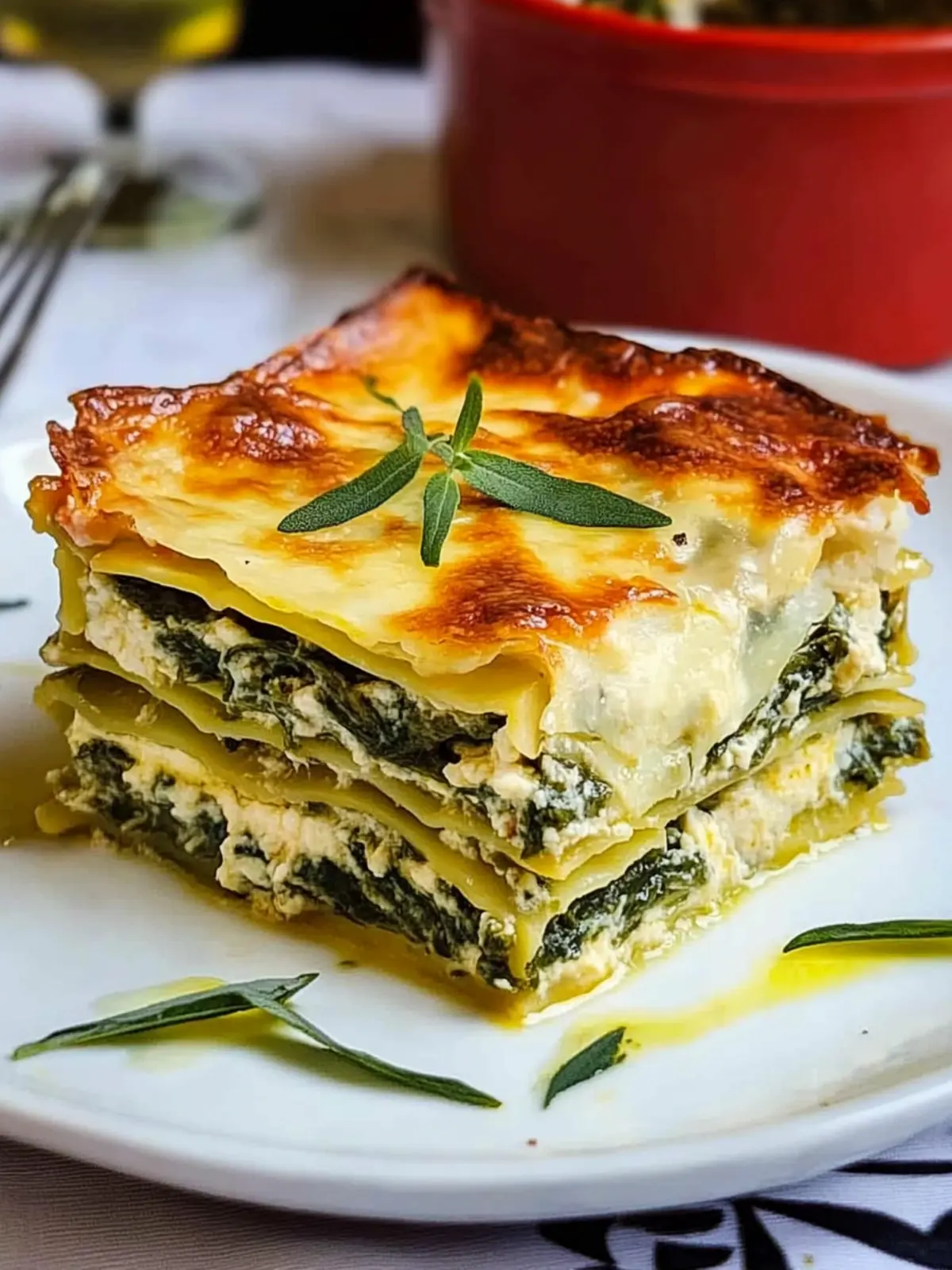 Mouthwatering Spanakopita Lasagna: A Cozy Spin on Classic Dish 5 Spanakopita Lasagna