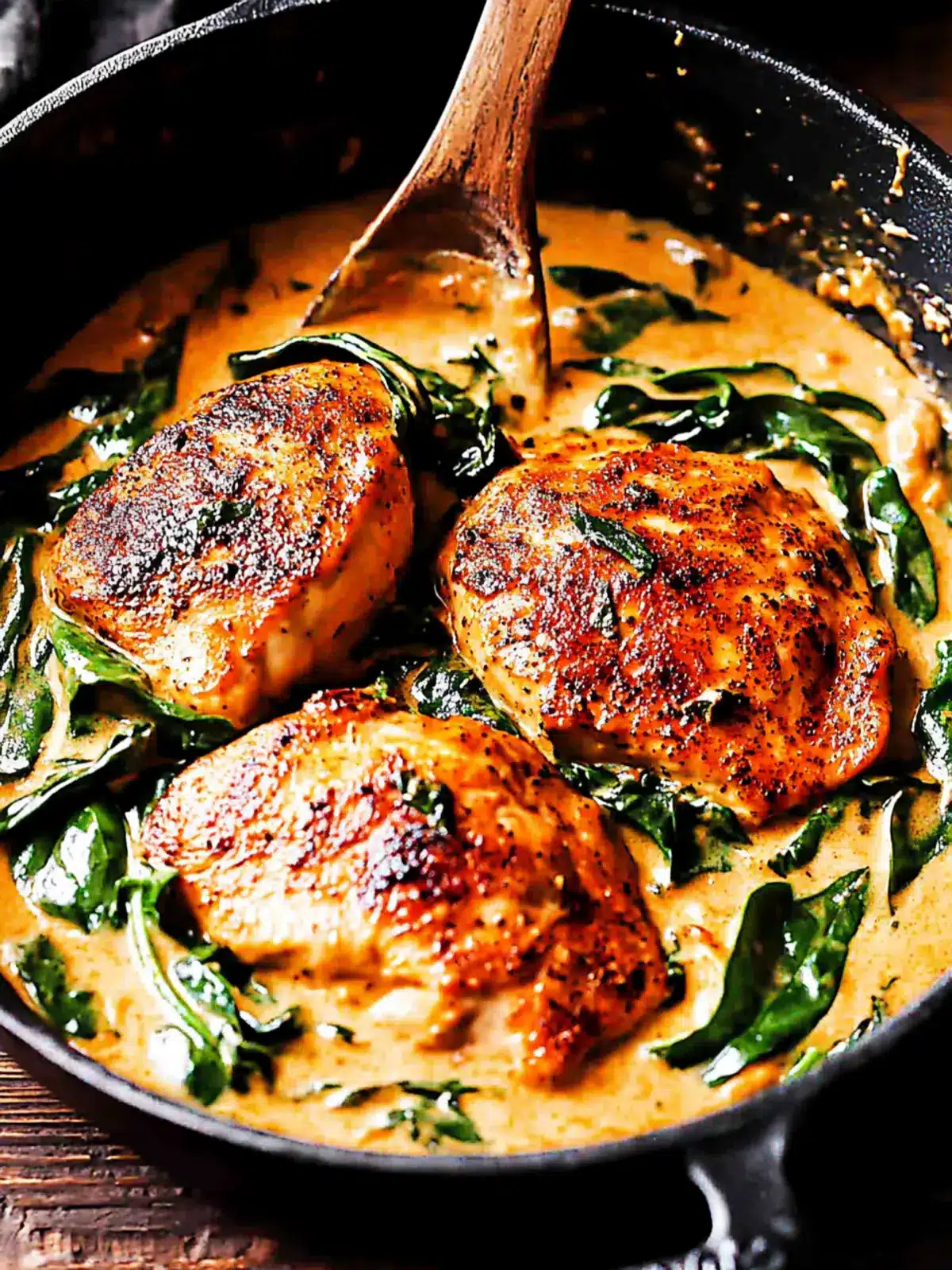 Creamy Paprika Chicken and Spinach for Cozy Nights In 5 Creamy Paprika Chicken and Spinach