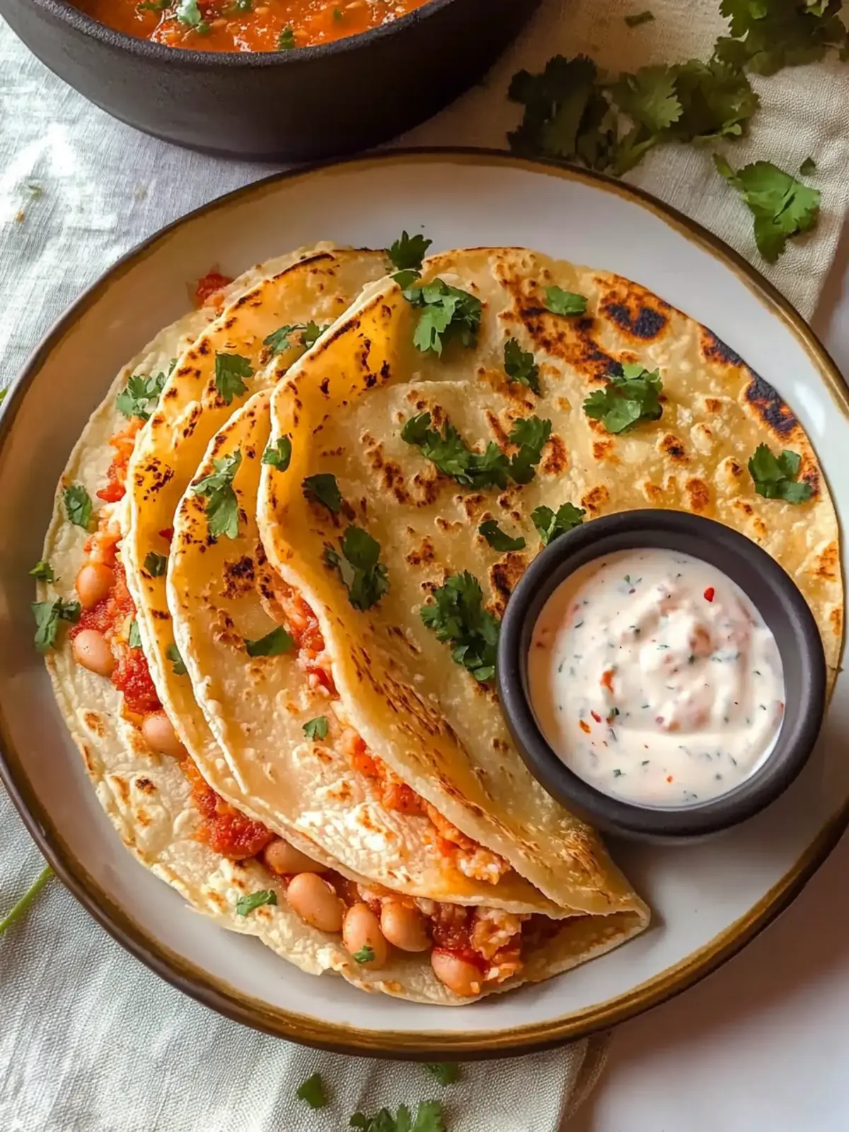 Savory Buffalo White Bean Tacos in Just 20 Minutes 5 Buffalo White Bean Tacos