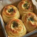 Buttery cheese Garlic Rolls