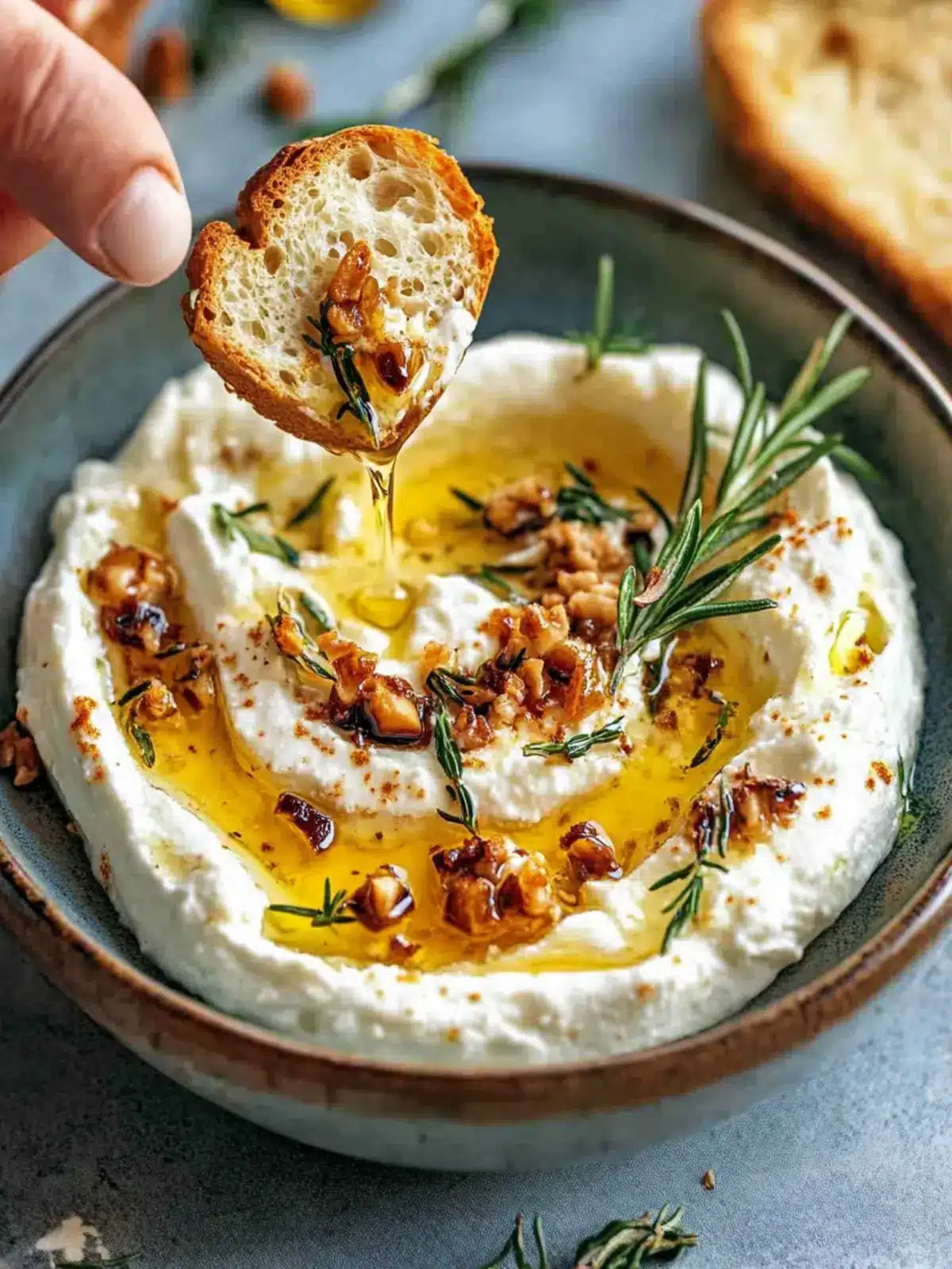 Creamy Spicy Ricotta Dip with Hot Honey for Effortless Entertaining 2 Spicy Ricotta Dip with Hot Honey