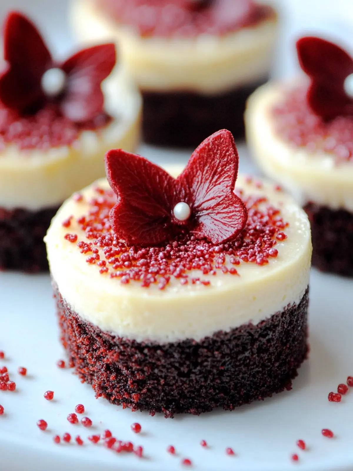 Decadent Red Velvet Cheesecake Brownies for the Win! 4 Red Velvet Cheesecake Brownies