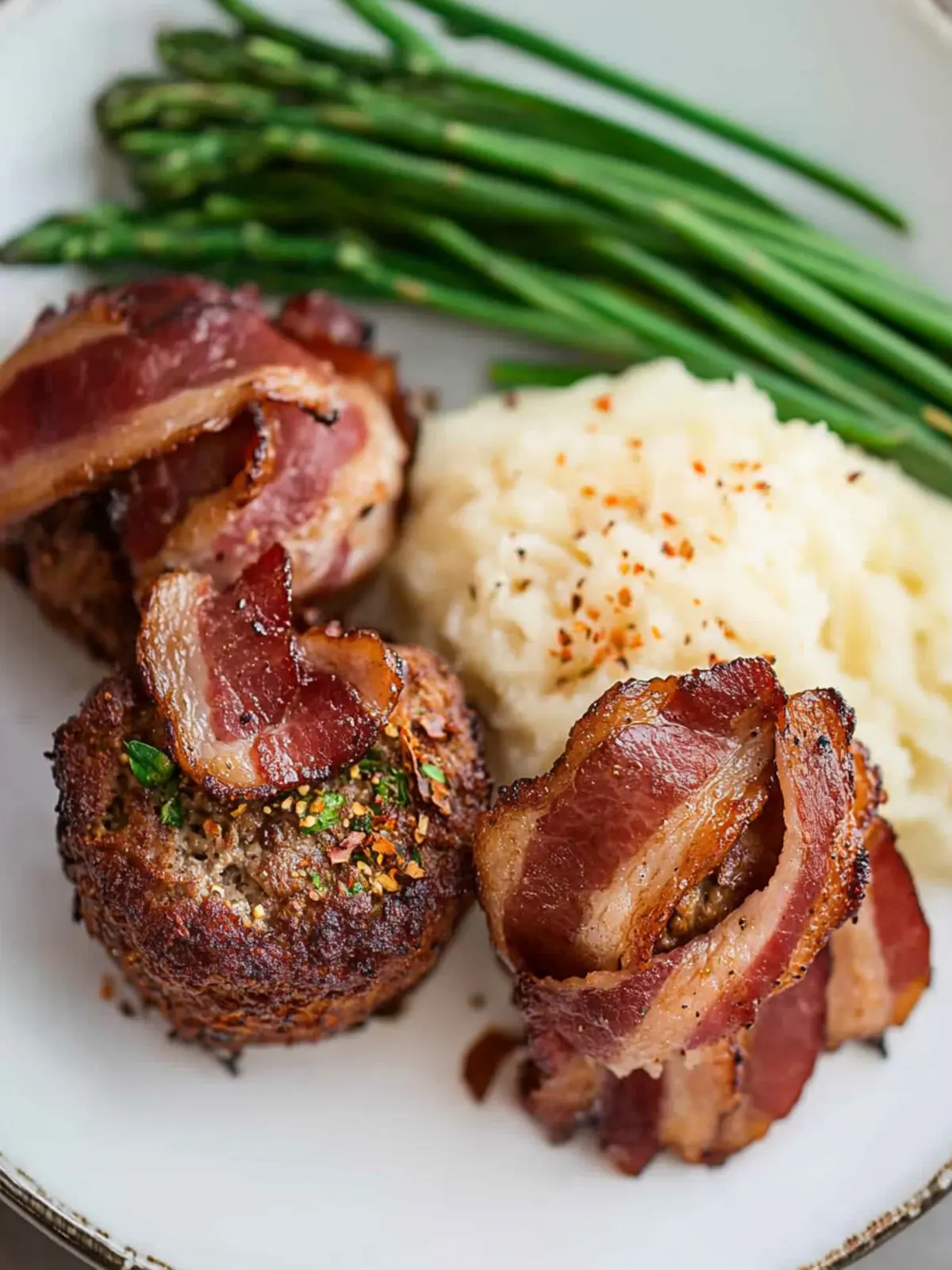 Bacon Wrapped Mini Meatloaf: A Flavorful Twist You’ll Love 2 Bacon Wrapped Mini Meatloaf
