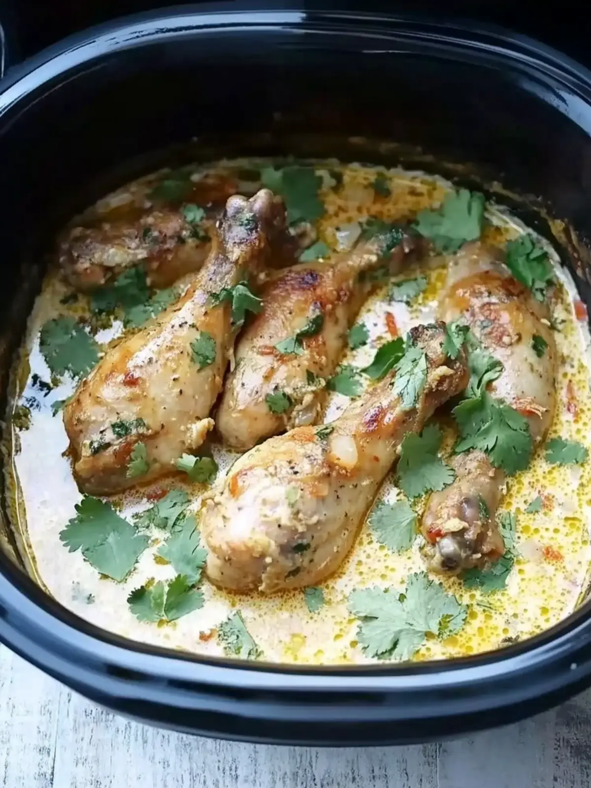 Irresistible Slow Cooker Spicy Coconut Chicken Drumsticks 4 Slow Cooker Spicy Coconut Chicken Drumsticks