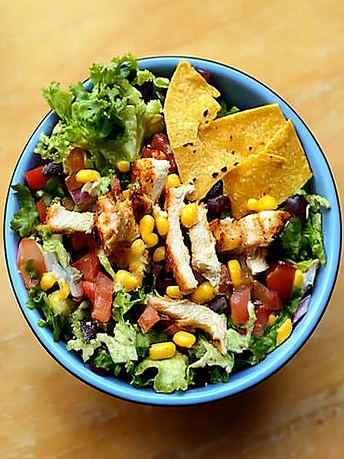 Savory Chicken Taco Salad: Quick, Flavor-Packed Delight 4 Chicken Taco Salad