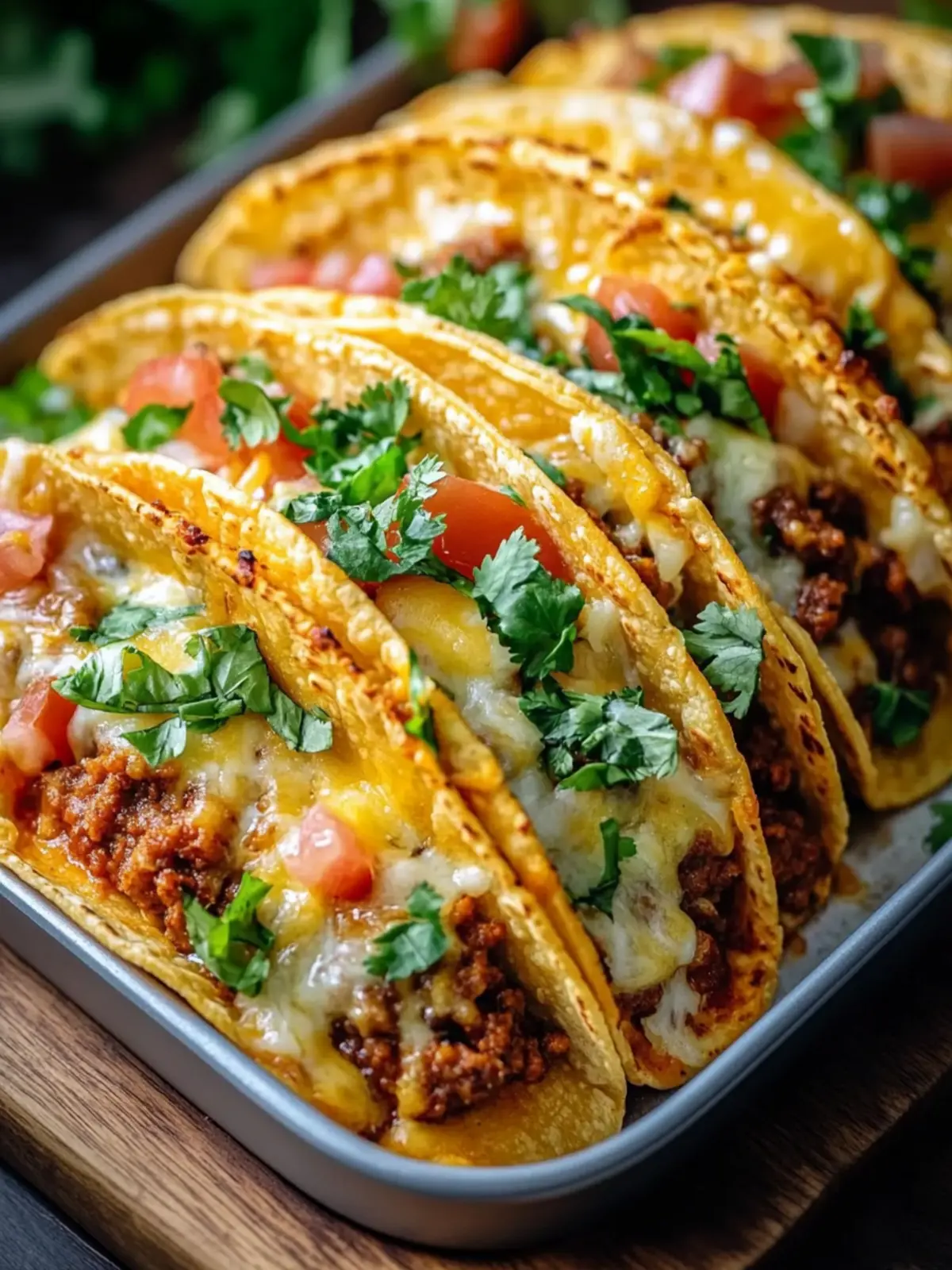 Oven-Baked Cheesy Tacos: Crunchy Bliss in 30 Minutes! 2 Oven-Baked Cheesy Taco