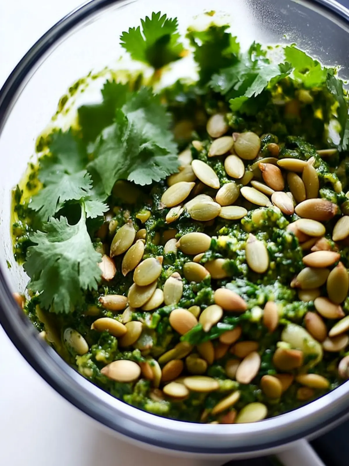 Cilantro Pumpkin Seed Pesto: A Flavorful Twist on Tradition 3 Cilantro Pumpkin Seed Pesto