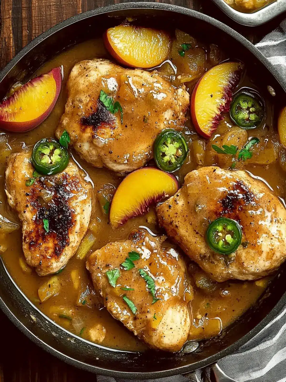 Spicy Jalapeno Peach Chicken for Flavor Fans 4 Jalapeno Peach Chicken