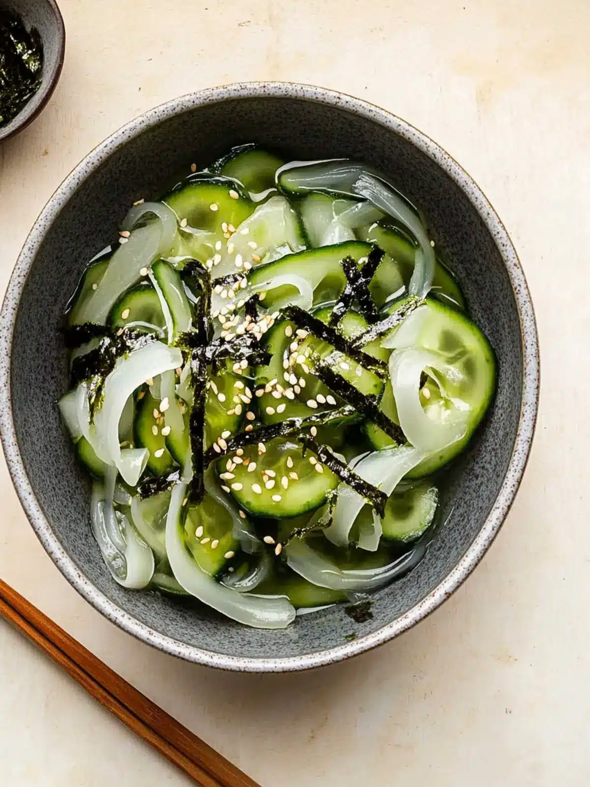 Zesty Sunomono: Refreshing Japanese Cucumber Salad Made Easy 2 Sunomono (Japanese Cucumber Salad)
