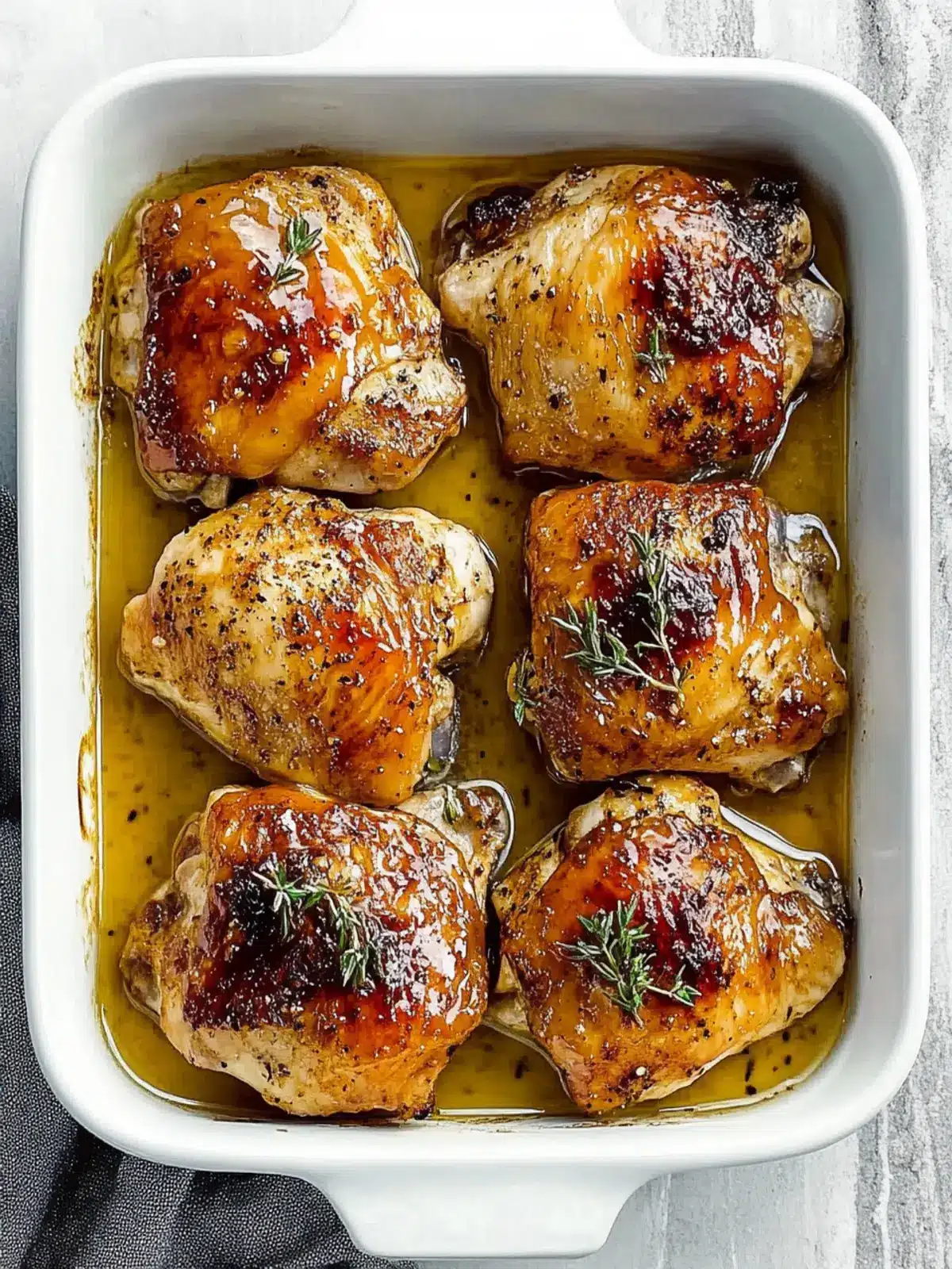 Sweet and Savory Honey Mustard Chicken Thighs to Wow Your Family 3 Honey Mustard Chicken